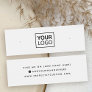 Custom logo social media stud earring display card