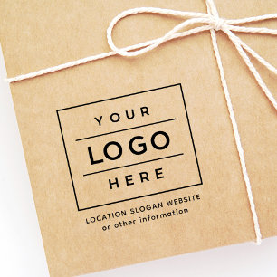 Custom Logo Square Branded Business Self-inking Stamp