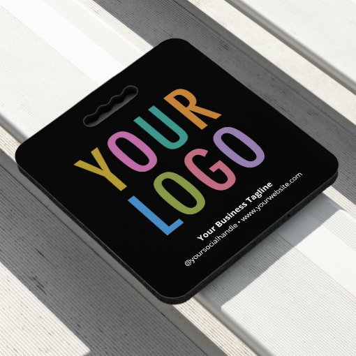 Custom Logo Stadium Seat Cushion No Minimum Bulk Zazzle