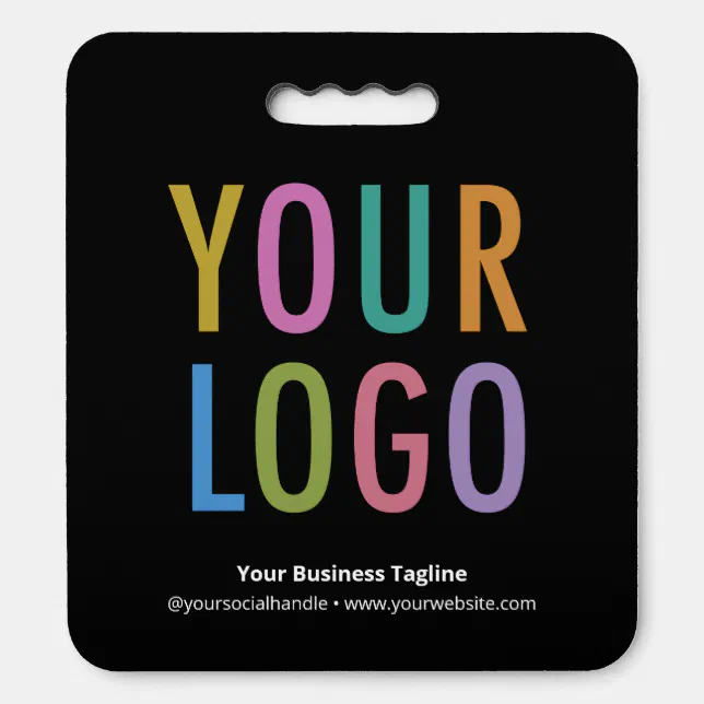 Custom Logo Stadium Seat Cushion No Minimum Bulk Zazzle