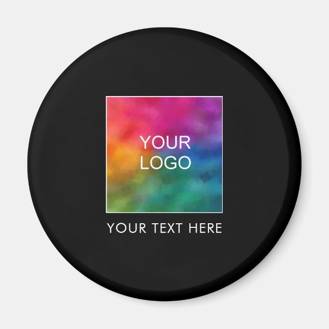 Custom Logo Staff Crew Employee Member Name Magnet (Front)