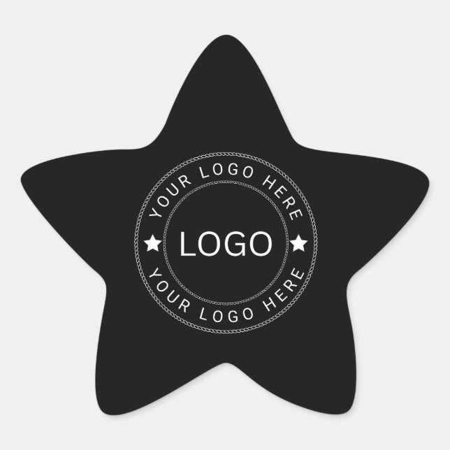 Custom Logo Star Sticker (Front)