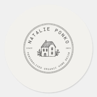 Custom logo sticker