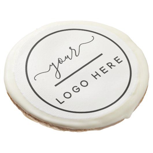 Custom Logo Sugar Cookies Corporate Thank You Gift (Angled)