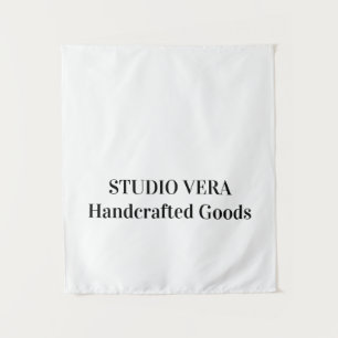Custom Logo Table Runner for Vendor Booth Display Tapestry