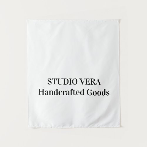 Custom Logo Table Runner for Vendor Booth Display Tapestry