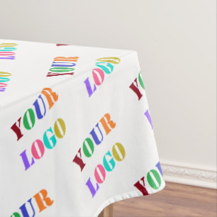 Custom Logo Tablecloth - Promotional Your Business