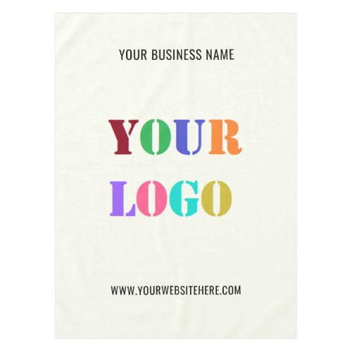 Custom Logo Tablecloth _ Promotional Your Business