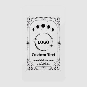 Custom Logo Tarot Souvenir Brand Marketing Swag Clear Business Cards