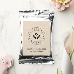 Custom Logo Tea Bag Packaging for Events Coffee Drink Mix