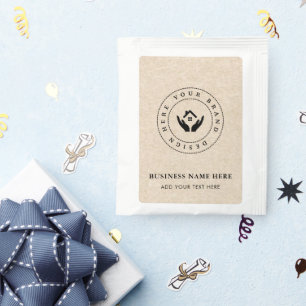Custom Logo Tea Bag Packaging for Events Drink Mix