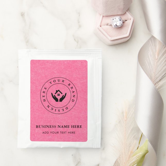 Custom Logo Tea Bag Packaging for Events Drink Mix (Wedding)