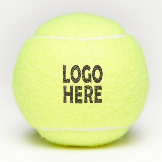 Custom logo tennis balls