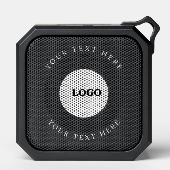 Custom Logo Text Bluetooth Speaker (Front)