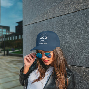 Custom Logo & Text Business Hat – Classic Employee