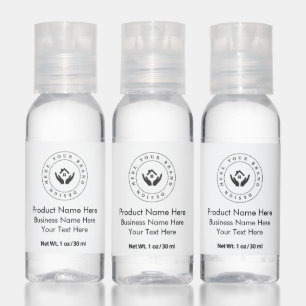 Custom Logo Text Business Promo Travel Bottle set Hand Sanitizer
