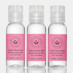 Custom Logo Text Business Promo Travel Bottle set Hand Sanitizer