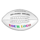 : Personalized Custom Photo Mini Football - Any Image - Any Text  - Any Logo : Toys & Games