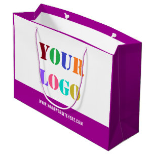 Custom Logo Text Business Promotional Gift Bags