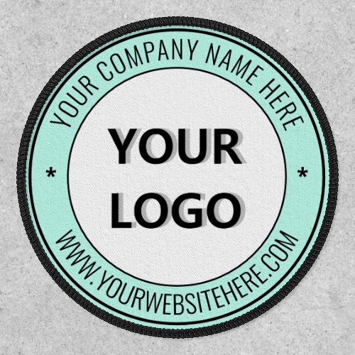 Custom Logo Text Patch _ Your Company Promotional