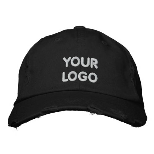 Custom Logo  Text _ Personalized Modern Embroidered Baseball Cap
