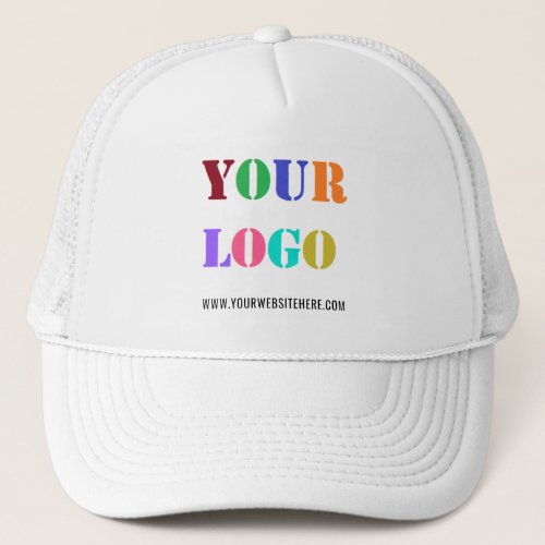 Custom Logo Text Promotional Business Trucker Hat
