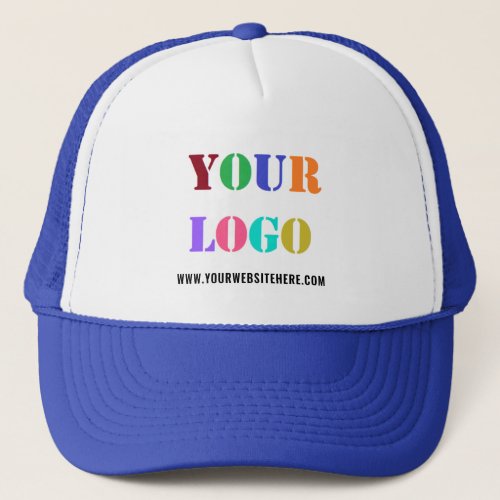 Custom Logo Text Promotional Business Trucker Hat