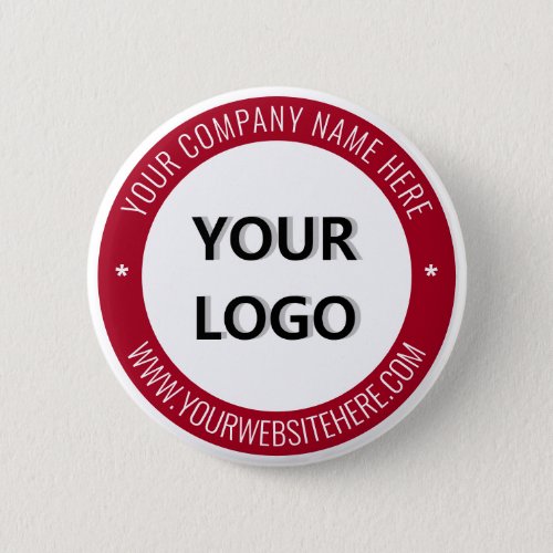 Custom Logo Text Promotional Button _ Your Colors
