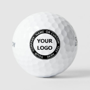 Custom Logo Text Promotional Golf Balls Your Color