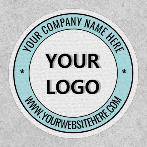 Custom Logo Text Promotional Patch _ Professional