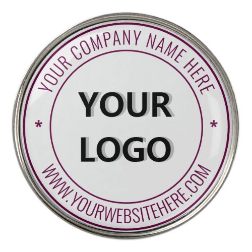 Custom Logo Text Promotional Your golf ball marker