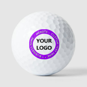 Custom Logo Text Stamps Golf Balls Branded Gift