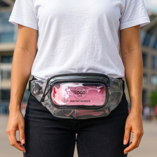 Custom Logo & Text Upload Clear Stadium Bag