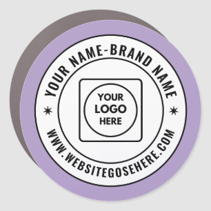 Custom Logo & Text Vehicle Business Promotion  Car Magnet