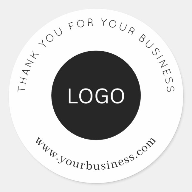 Custom Logo Thank Your Business Jewelry Label (Front)