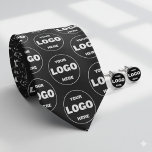 Custom Logo Tie - Professional Branded Necktie<br><div class="desc">Elevate your corporate identity and foster unparalleled team unity with our premium Custom Logo Tie. This isn't just an accessory; it's a walking billboard for your brand's professionalism and attention to detail. Designed with a sophisticated, all-over repeating pattern, your company logo is displayed with crisp clarity on a classic blue...</div>