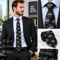 Custom Logo Tie - Professional Branded Necktie