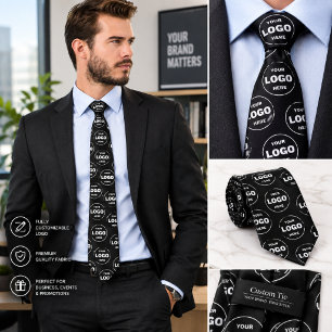Custom Logo Tie - Professional Branded Necktie