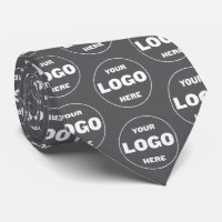 Custom Logo Tie - Professional Branded Necktie