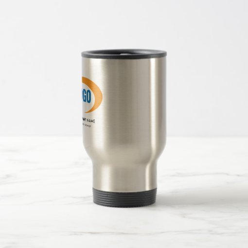 Custom Logo Travel Mug | Zazzle