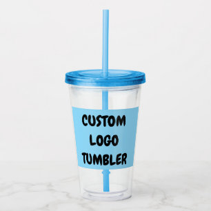 CUSTOM LOGO TUMBLER Acrylic No minimum