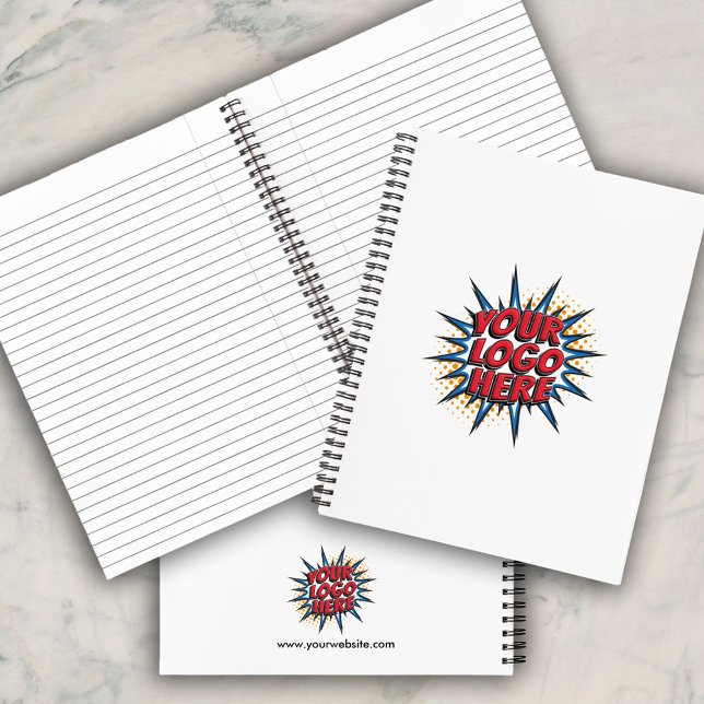 Custom Logo Upload - Create Your Own Business Notebook (Creator Uploaded)