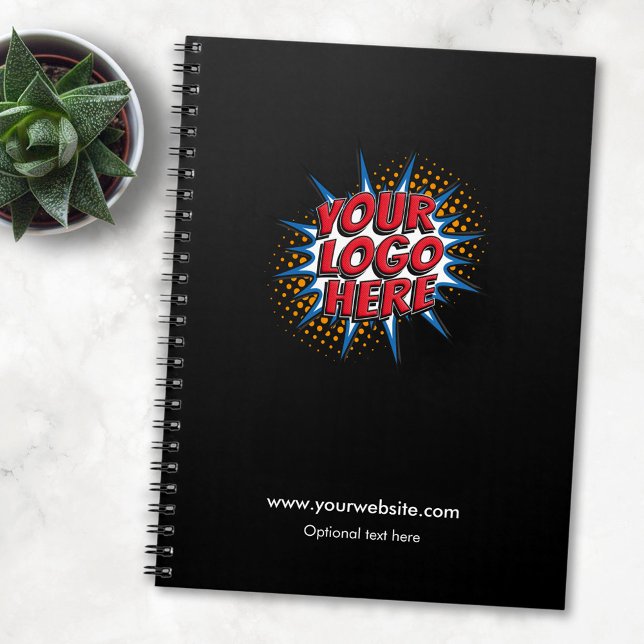 Custom Logo Upload - Create Your Own Business Notebook (Creator Uploaded)