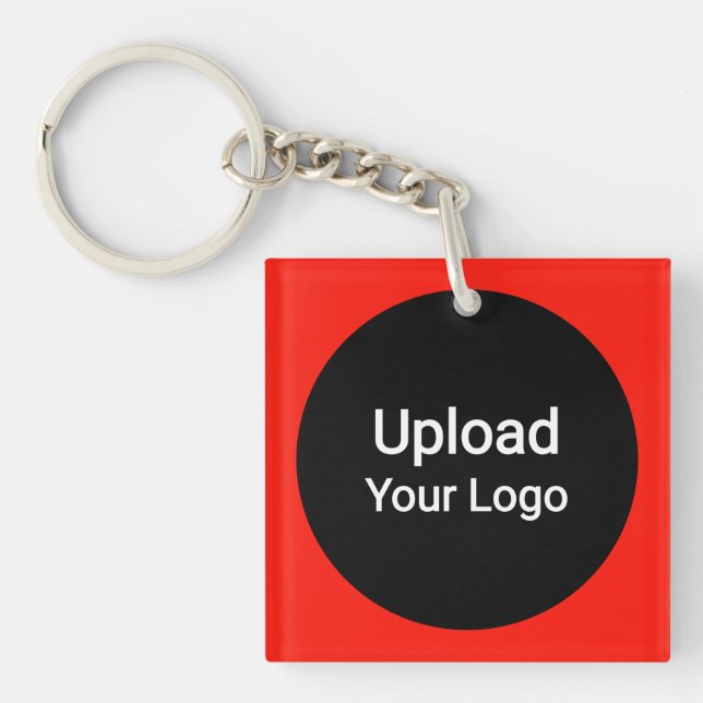 Custom Logo Upload | Personalized Business Keychain (Front)
