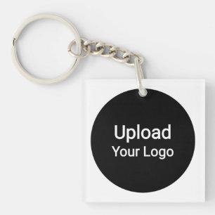 Custom Logo Upload Personalized Business Keychain