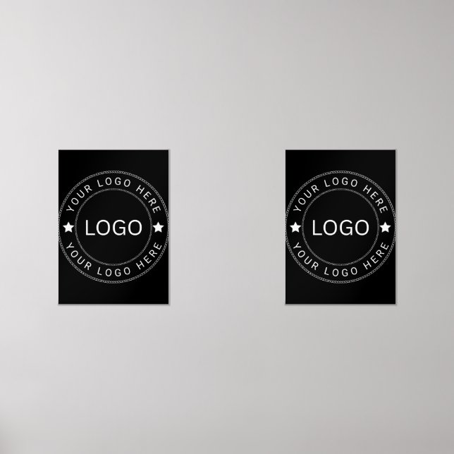 Custom Logo Wall Art Sets (Front)