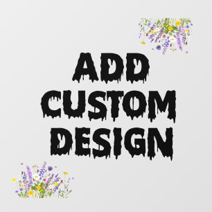 Custom Logo Wall Decal Indoor door sign