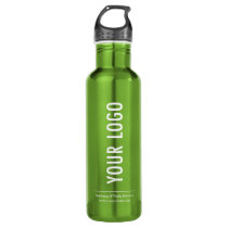 Custom Logo Water Bottle with Handle Green 24 oz Custom Logo Water Bottle with Handle Green 24 oz