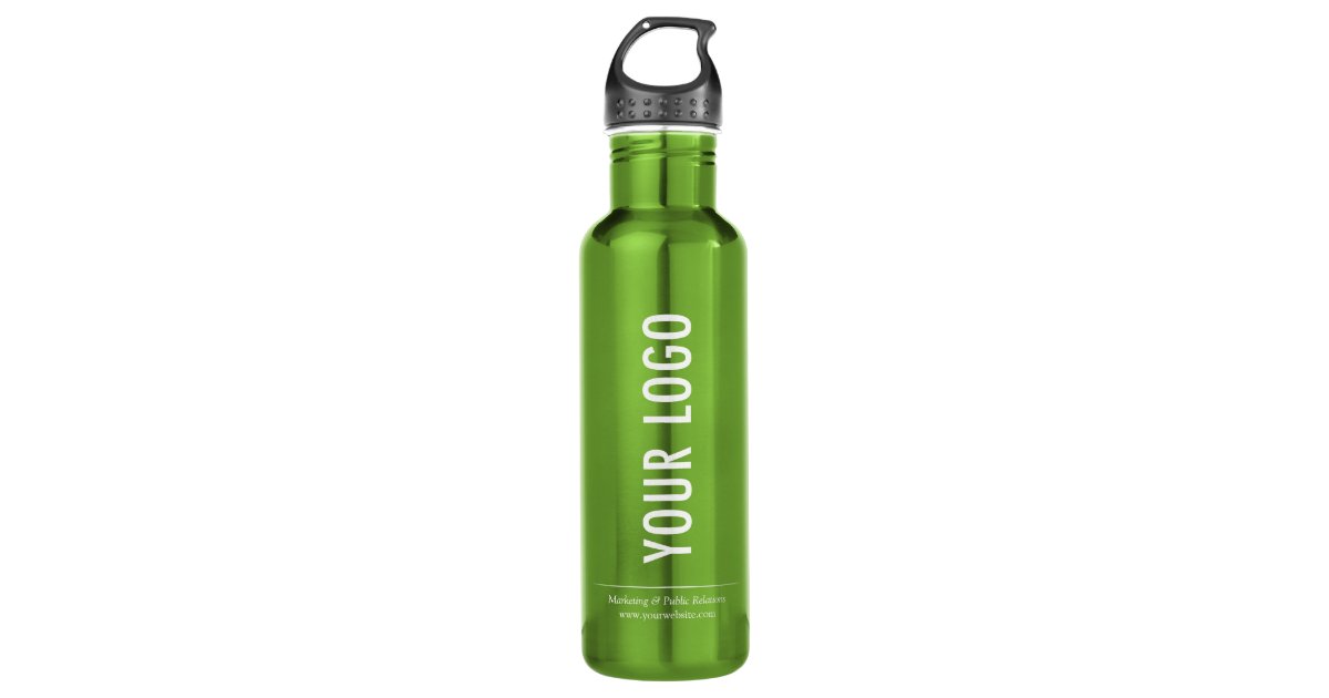 Mod Rainbow Personalized Water Bottle