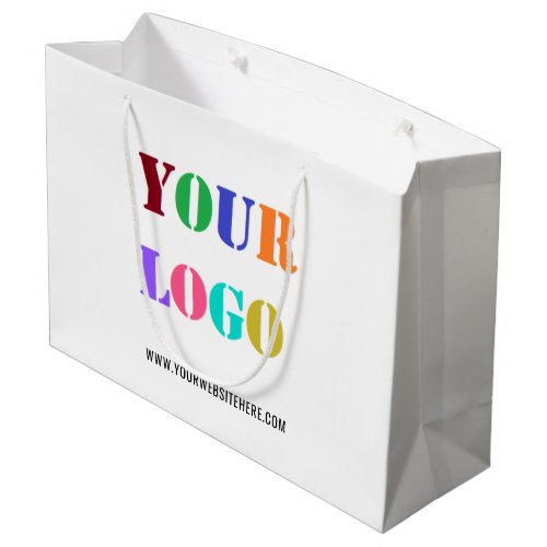 Custom Logo Website Business Promotional Gift Bag